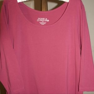 Jessica London Ballerina Neck Top in Women